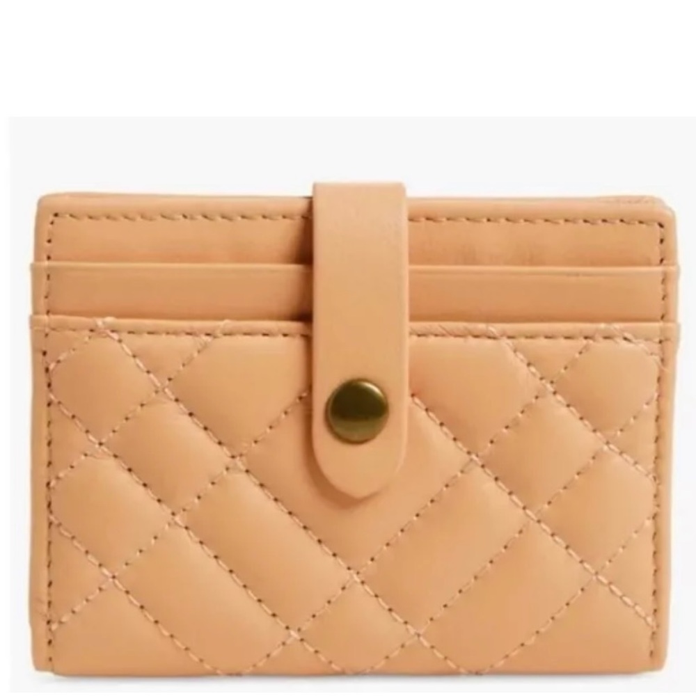 KURT GEIGER - Card Holder Quilted Tan 🧡✨ - Picture 2 of 4